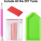 5D DIY Diamond Painting Kits for Adults Kids, Butterfly Stained Glass Full Drill Embroidery Cross Stitch Crystal Rhinestone Paintings Pictures Arts Wall Decor Painting Dots Kits 11.8X11.8 in